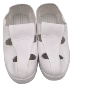 ESD Shoe White 4 Holes